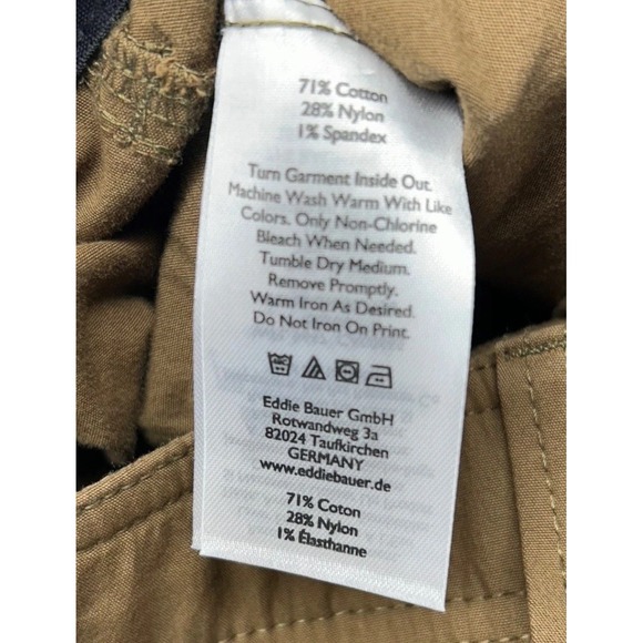 Eddie Bauer Ascent Pants Mens 38x30 Brown 11151539 Outdoor Hiking - Picture 14 of 16